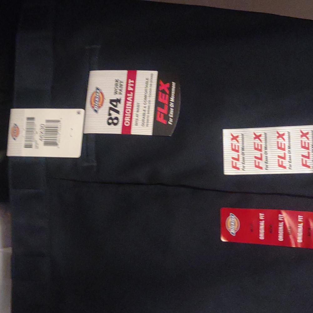 Dickies- Original Fit Flex Work Pant 874-(46×30)